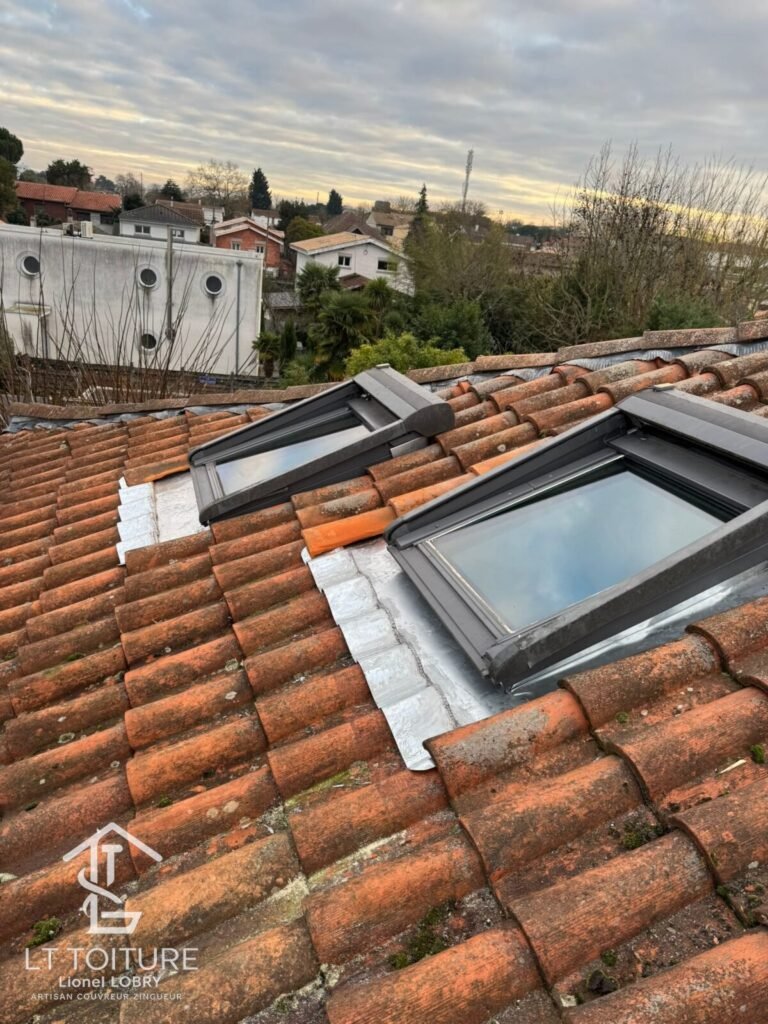 Intervention après intempéries à Saint-Médard-en-Jalles - LT toiture