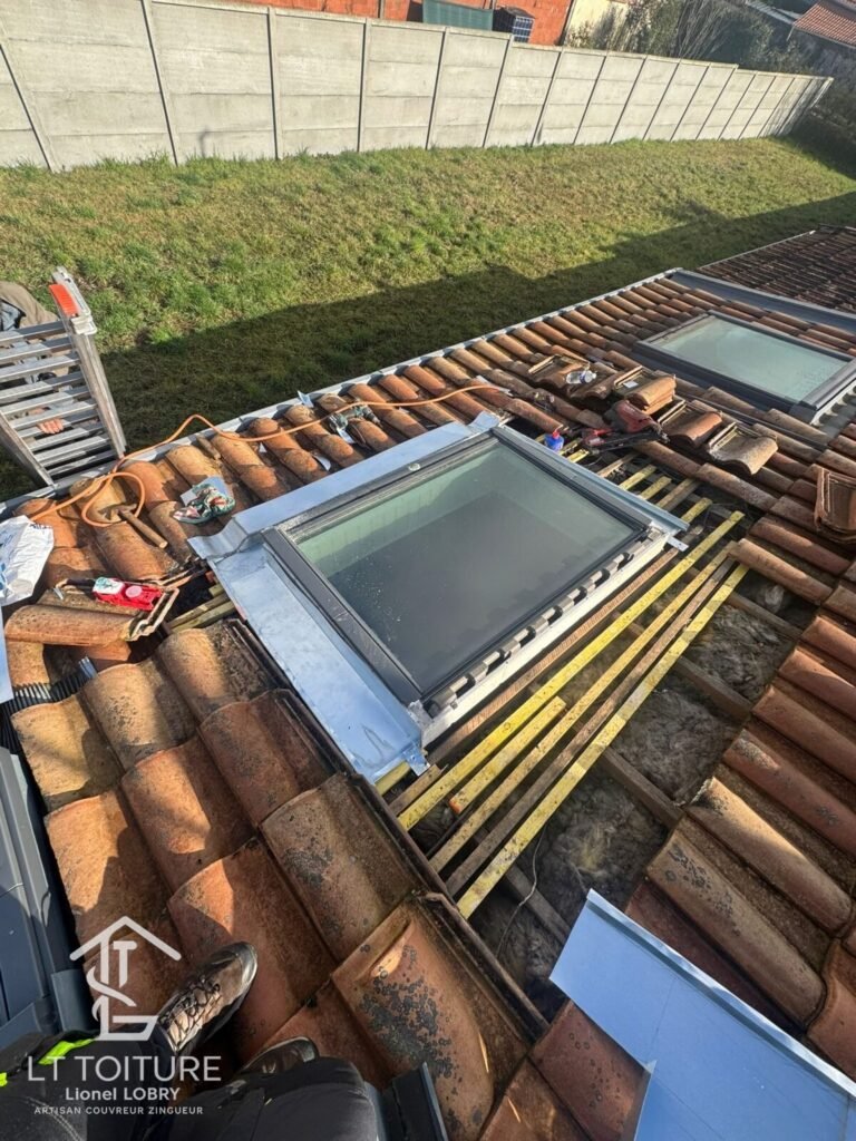 Abergement cheminée zinc à Saint-Médard-en-Jalles - LT toiture