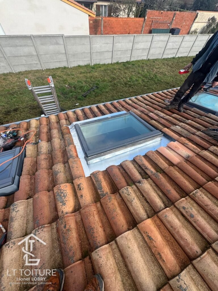 Noues zinc à Saint-Médard-en-Jalles - LT toiture