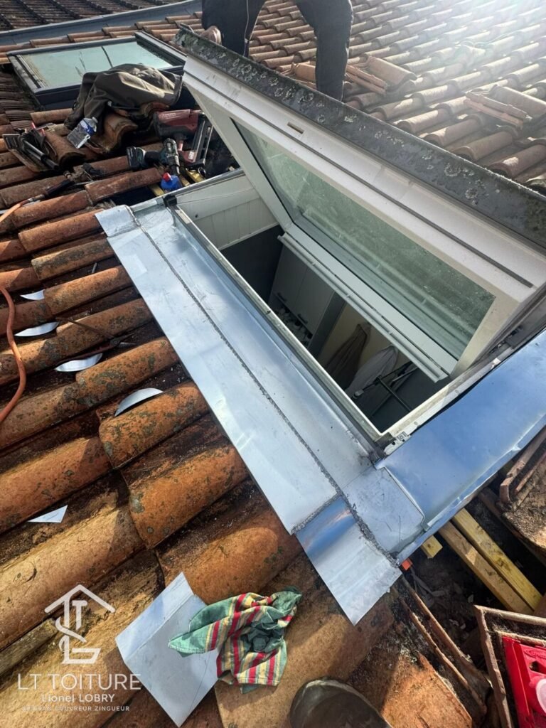 Abergement Velux zinc à Saint-Médard-en-Jalles - LT toiture